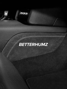 Alcantara Điều Khiển Trung Tâm Bên Chân Miếng Lót Bảng Viền Miếng Dán Cho Xe Ford Mustang GT 2015-2023 Nội Thất Ô Tô Điều Chỉnh Phụ Kiện