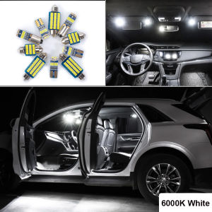 LED Interior Trunk Map Dome Reading Vanity Mirror Light Kit For Chevrolet Chevy Suburban 1500 2500 1990- 2019 2020 2021 Car Bulb
