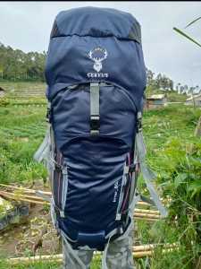 tas cerir tas ranser gunung kapasitas 60+70L