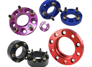 อะแดปเตอร์ล้อ (1 คู่) วัสดุอลูมิเนียมอย่างดี ขนาดอยู่ในรายละเอียด สเปเซอร์รองล้อ อแดปเตอร์รองล้อ