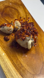 BAKSO DAGING KEJU CROT ICIP ICIP EKONOMIS SAMBAL CHILLI OIL Makanan Bakso Sapi Food