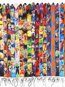 Dragon Ball Dragon Ball Z Cartoon Anime ID Card Mobile Phone Sling of Hangtag Halterneck Key Chain Lanyard