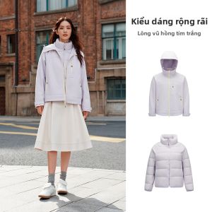 Semir | Bộ Áo Phao Nữ Mùa Đông Chống Thấm Nước Chống Gió 90% Lông Vũ
