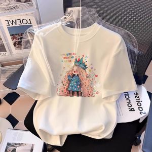 LIREGONGZHU | Cotton Short Sleeve T-Shirt for Kids