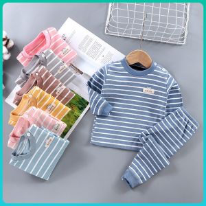 Barababa Clear Warehouse Childrens Thermal Underwear Long Sleeve Baby Clothes Boys Girls Autumn Clothes Warm Inner Wear