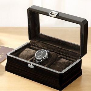 Luxury Watch Storage Case With HD Glass Window High-end Watch Organizer Box