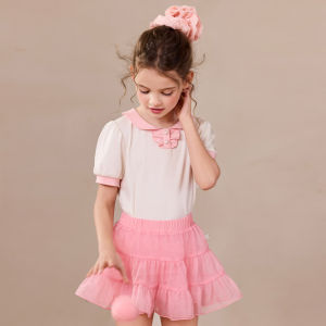Little Naive | Doll Collar Cool Feeling Girls Polo Shirt