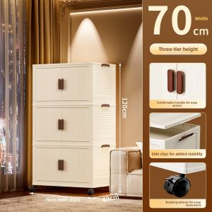 MEIZHUFU | Household Multifunction Foldable Storage Cabinet