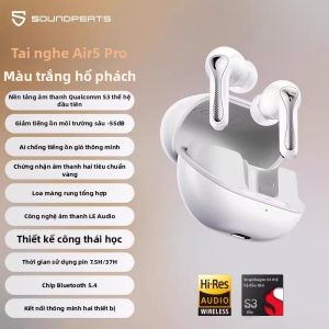SoundPEATS | Tai Nghe Bluetooth HIFI Chất Lượng Âm Thanh Tốt Khả Năng Hủy Tiếng Ồn Đeo Trong Tai