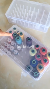 Hộp Đựng 42 Cuộn Chỉ May Vá Thủ Công Tiện Dụng