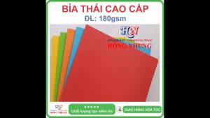 [SALE] Xấp 100 tờ Bìa Thái cao cấp A4  Xanh Dương/ Xanh Lá/ Vàng/Cam/ đỏ Loại đậm màu Bìa Cứng A4 định lượng 180 gsm