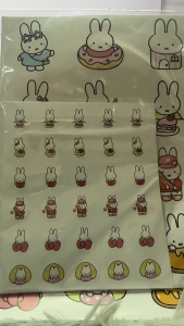 Cutie Miffy sticker set