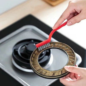 3Pcs/Set Gas Stove Cleaning Brush Copper Wire/Nylon / Wire Brush Kitchen Tools Strong Oil-removing Wire Brush