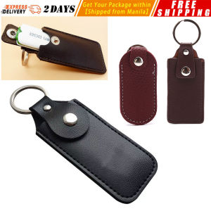 ❤️【Local Send Out】【Red Black Coffee】Pouch Bag Case Protective Cover Leather Key Ring Holder For Usb Flash Drive Pendrive Memory Stick OTG U Disk Storage Bags CYB-Usb-Protective-Pocket