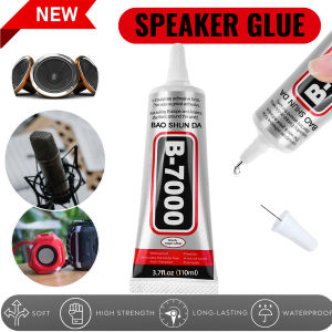 15ML 50ML 110ml Clear B-7000 Glue & Black T7000 Universal Instrument Loud Speaker Repair Glue Strong Flexible Adhesive   Anti-Vibration for Guitar Violin Drum Trumpet  Liquid Glue.