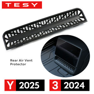 for New Tesla Model Y Juniper 2025 Launch Model 3 Highland 2024 Rear Air Outlet Cover Rear Air Vent Protective Anti Blocking