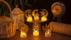SUPERSAVE Raya LED Flameless Candle Light Mini Magic Lamp Decorations Ramadhan Ketupat Deco Lampu Hiasan Raya 2025