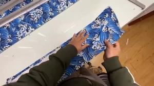 NEW Japanese Style Car Interior Sticker 50X150cm Self Adhesive Vinyl Wrap For Dashboard Door Panel JDM Car Accessories Universal