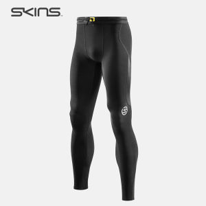 Skins | Winter Running Compression Trousers Skiing Quick-Dry Fleece Lined