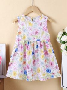 Breathable Sleeveless Girls Dress