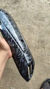 Forged ungu tutup tameng knalpot nmax old
