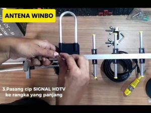 ANTENA TV DIGITAL OUTDOOR KABEL 3C HITAM PREMIUM ANTENA TV LUAR