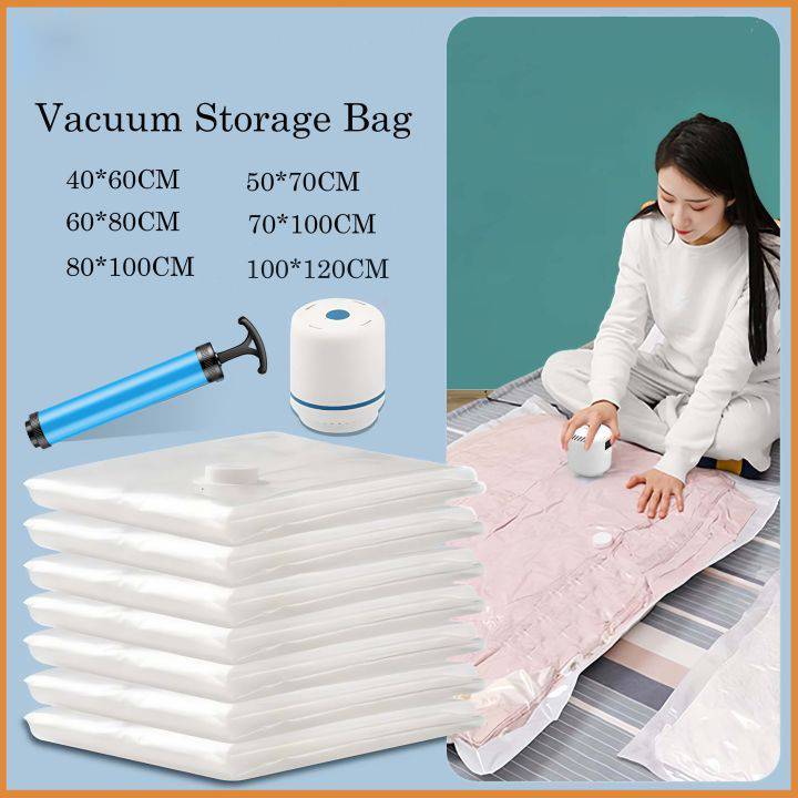 Vacuum Sealer Bag Home Storage Bag Resealable Vacuum Sealer Bag Convenient Travel Storage sheets blankets pillows comforters and clothes Storage bag