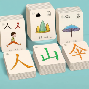 Early Education Chinese Character Learning Cards