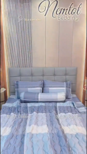 🎑SIÊU SANG🎑Trọn Bộ Lyocell Than Hoạt Tính Kháng Khuẩn Mát Mịn Chăn Chần Bông Cao Cấp_Nemtot Bedding