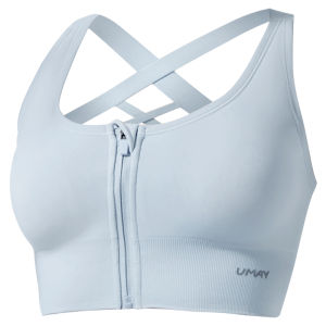 Umay | Anti-vibration High Impact Zipper Front Sports Bra