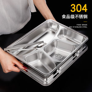 Bát Đựng Cơm Bằng Thép Không Gỉ 304 Có Nắp Đậy Dùng Cho Người Lớn Người Đi Làm Dùng Trong Nhà Bếp Hình Chữ Nhật Dùng Trong Nhà Ăn Dùng Trong Nhà Bếp