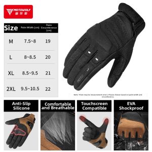 Motowolf | All-Season Anti-fall Breathable Gloves