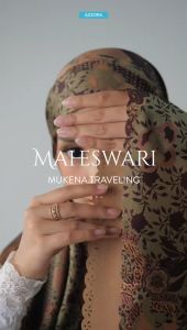 Mukena Mukenah Silk Maheswari 3in1 Laser Traveling By Azzora BY MOSLEMWEAR