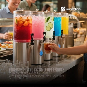 Innovative Blends Blue Lemonade Mix | Bright Citrus Lemonade for Hotels Restos Caterers