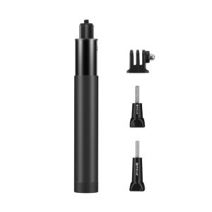 Puluz | Gậy Tự Sướng Thu Gọn PULUZ 110cm Với Đế Chuyển Đổi Ẩn Dành Cho Insta360 X5 X4 X3 X2 DJI Osmo 360 - Chất Liệu Kim Loại Nhôm