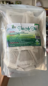 Trà an thần túi lọc ( 100 túi lọc kết hợp 4 vị: nụ tam thất tâm sen lạc tiền và đinh lăng) giúp ổn định tim mạch huyết áp trị chứng đau đầu  mất ngủ ngủ không sâu giấc