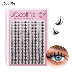 UcoolMe Fairy Manga Lông Mi DIY Nhà Nối Dài Thân Thiện Với Người Mới Bắt Đầu Trong Suốt Ban Nhạc Anime Cụm Hàng Mi Cho Bé Gái 18mm 140 Chiếc