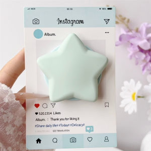 Cute Star Magnetic Popsocket Phone Holder Stand Universal Airbag Kickstand Expanding Phone Grip for iPhone Samsung Xiaomi Redmi