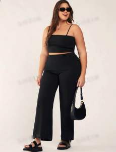 Plus Size Terno  Top and Pants Plus Size Coords Plus Size (Claire)