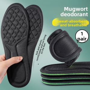 LINGMIAO | Mens Anti-Odor Absorbent Breathable Antimicrobial Deodorizing Fragrant Sweat-Resistant Massaging Insoles