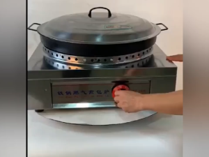 Bếp chiên áp chảo bánh bao sủi cảo bánh bột chiên.. dùng gas gia đình. Bảo hành 1 năm