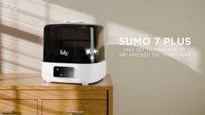 Máy tiệt trùng hơi nước sấy khô FATZ BABY Sumo 7 Plus FB4935VN siêu tốc thông minh nhỏ gọn và tiện lợi