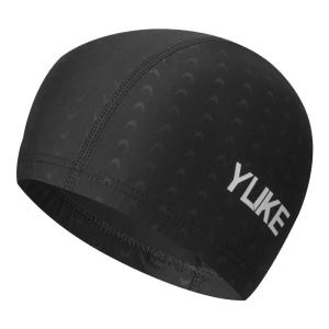 YUKE | Waterproof Non-Squeezing Long Hair Protection Ear Guard Swimming Cap Set