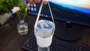 SHENAR GELAS KACA THUMBLER AESTHETIC/COFFEE CUP ANTI TUMPAH/GELAS MINUM KACA SIMPLE ELEGAN - CANGKIR TEH MILK GLASS FREE SEDOTAN