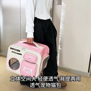 Balo Moorpet Cat rộng rãi dành cho chó mèo - T3 PETS SHOP