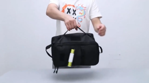 Outdoor camping storage bag and multifunctional Oxford gas stove canister tote bag picnic bag