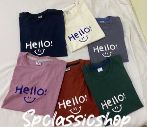 New Design Baju Dewasa T shirt hello cotton s to 6xl lengan pendek