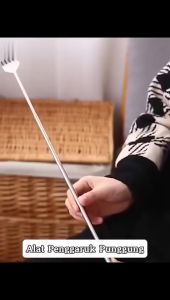 Alat Garuk Punggung Model Pulpen Tongkat Penggaruk Tubuh Belakang Badan Anti Gatal Garukan Pijat Panjang Tarik Lipat Bahan