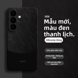 DAOWAIREN | Ốp Lưng Điện Thoại cho Samsung S26 Series Silicone Lỏng Phong Cách Đơn Giản Bảo Vệ Toàn Diện