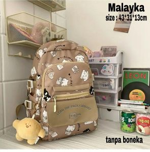 CSLBAG Tas Ransel Sekolah Perempuan Remaja SD SMP kuliah Kerja Tanpa boneka